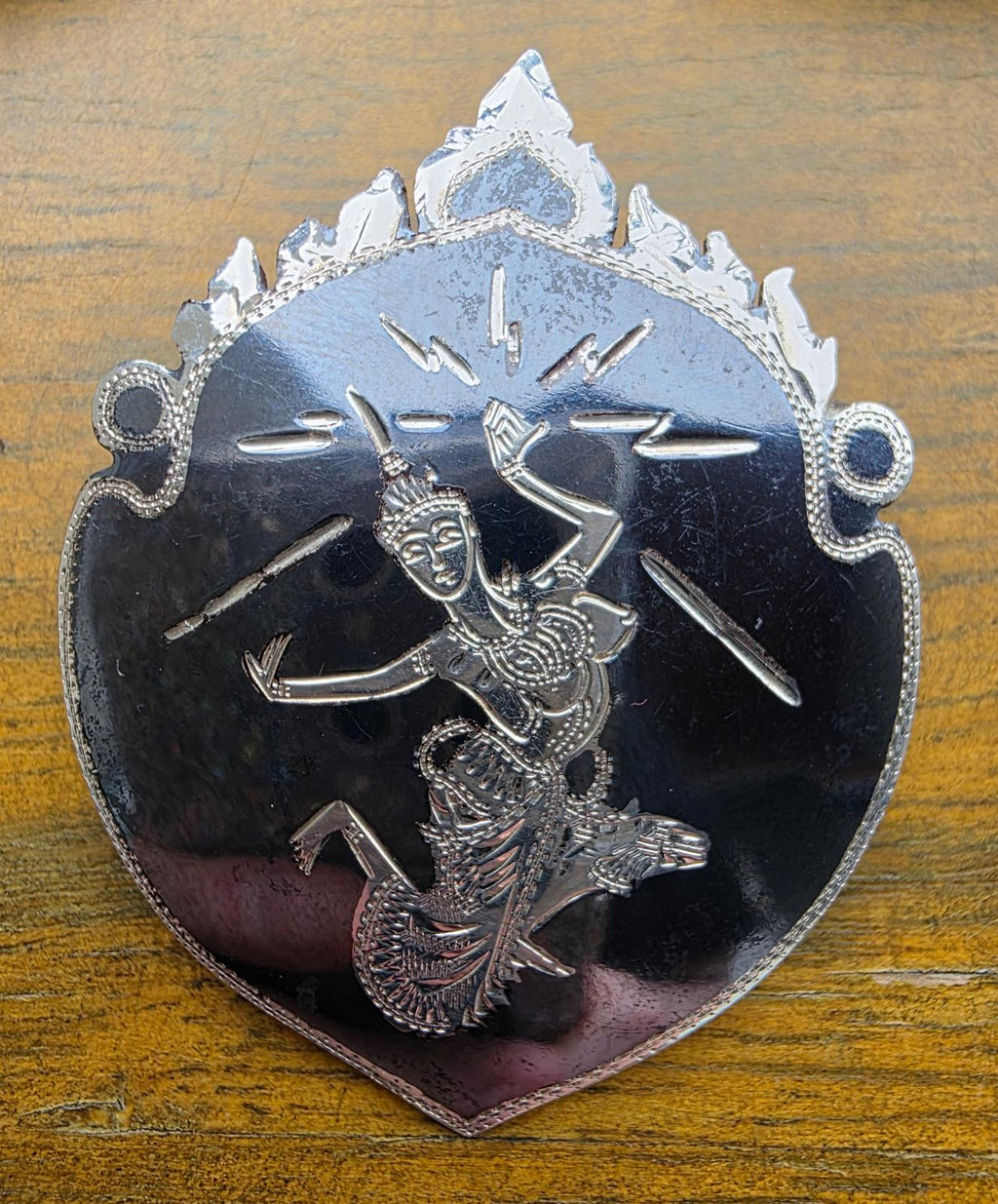 Vintage Siam Sterling Silver Niello Set 7pc 60g Thai Dancers Bracelets Pins